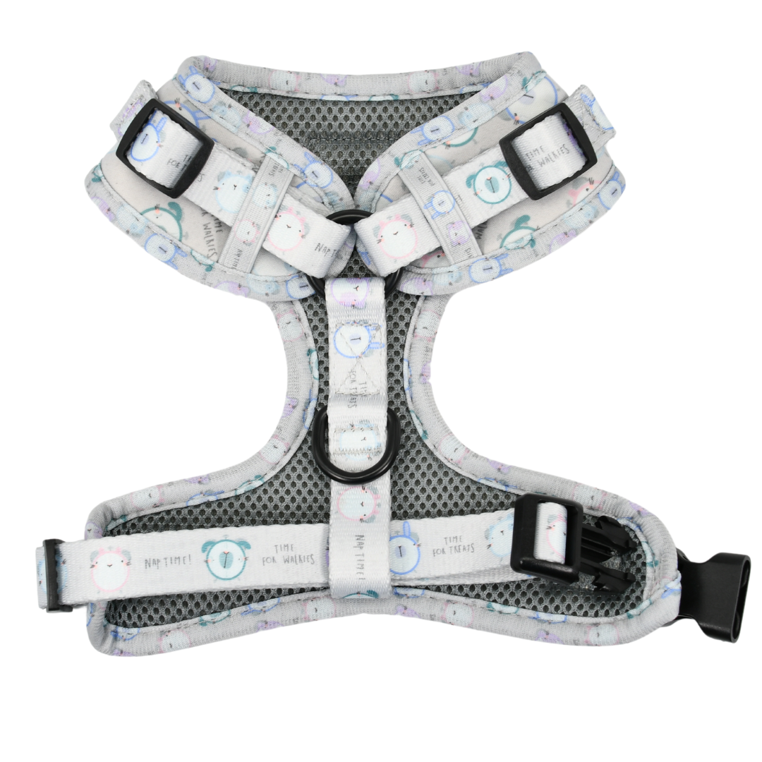 Adjustable Dog Harness - Tick Tock