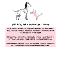 Pet Bow Tie - Chestnut Lane