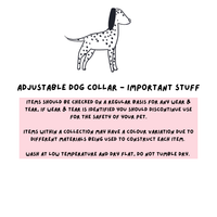Adjustable Dog Collar - Chestnut Lane