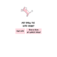 Pet Bow Tie - Kitty Cool Cats