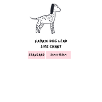 Fabric Dog Lead - Chestnut Lane