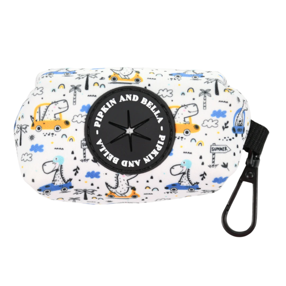 Pet Poop Bag Holder - Dino Races