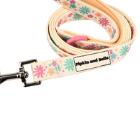 Fabric Cat Lead - Blossom