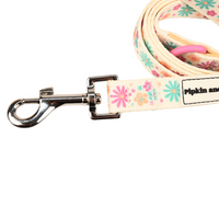 Fabric Cat Lead - Blossom