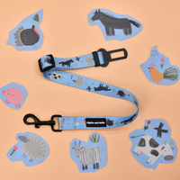 Dog Seat Belt - Farmyard Fairy Tale
