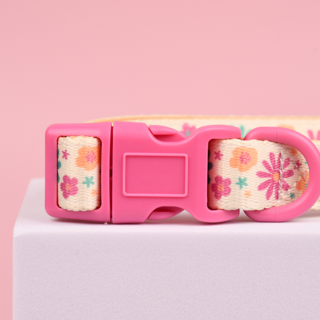 Adjustable Dog Collar - Blossom