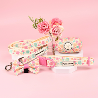Fabric Cat Lead - Blossom