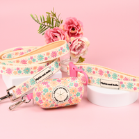 Fabric Cat Lead - Blossom