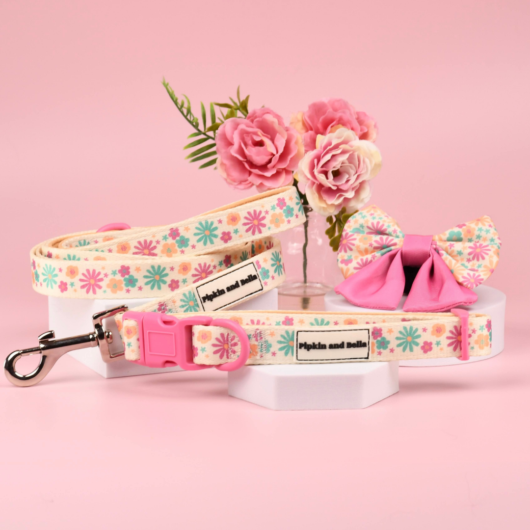 Adjustable Dog Collar - Blossom