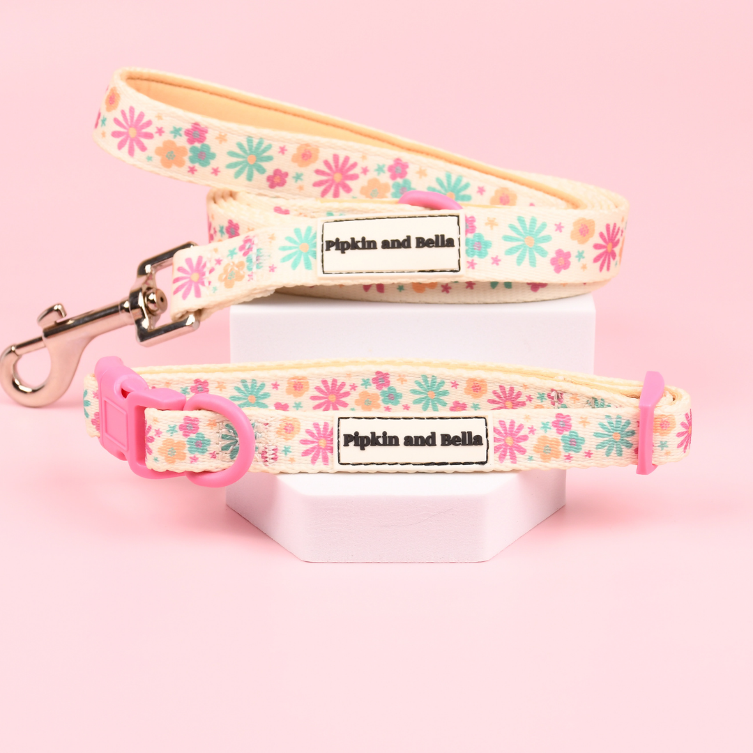 Adjustable Dog Collar - Blossom