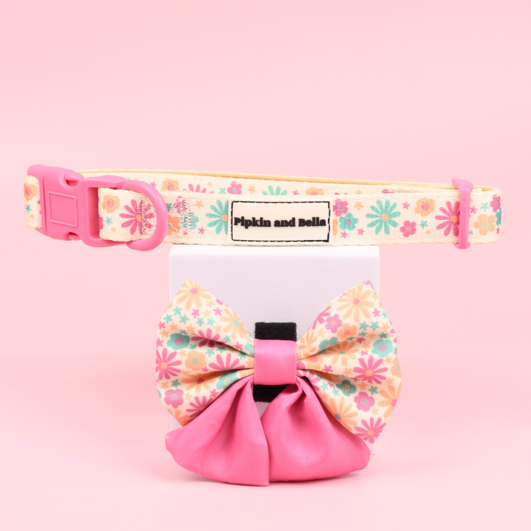 Adjustable Dog Collar - Blossom