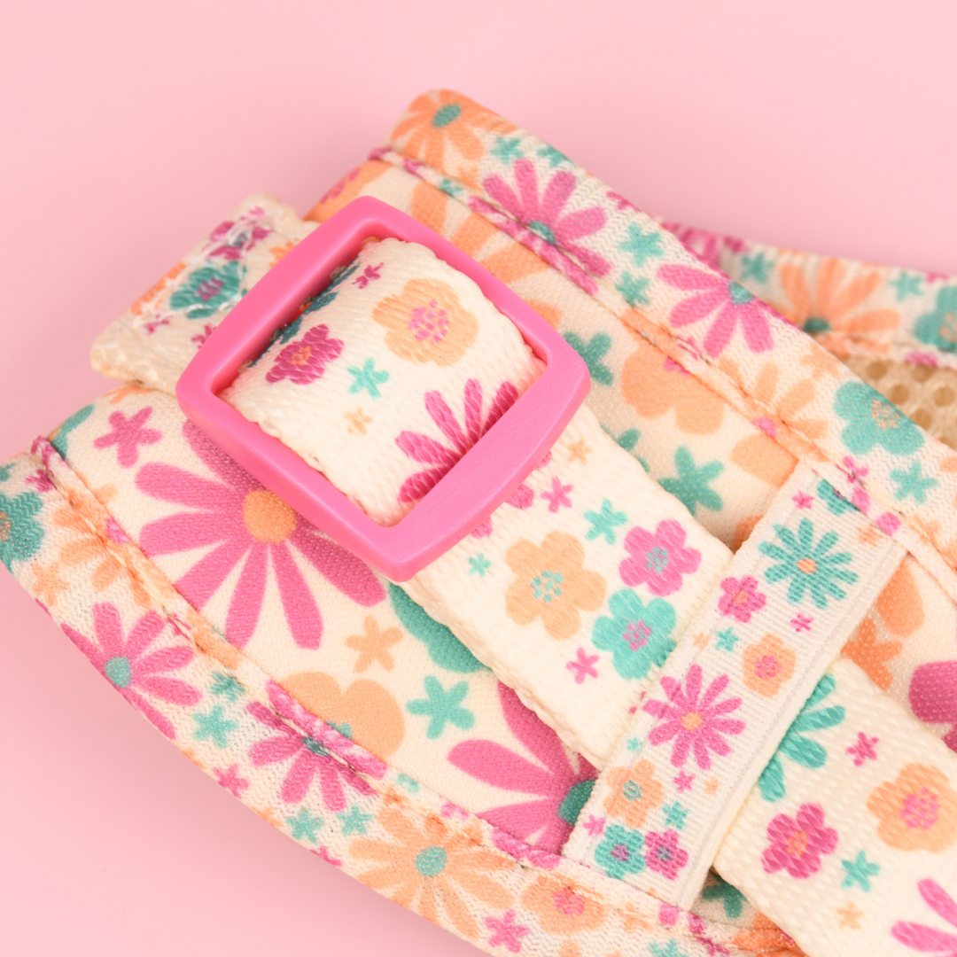 Adjustable Dog Harness - Blossom