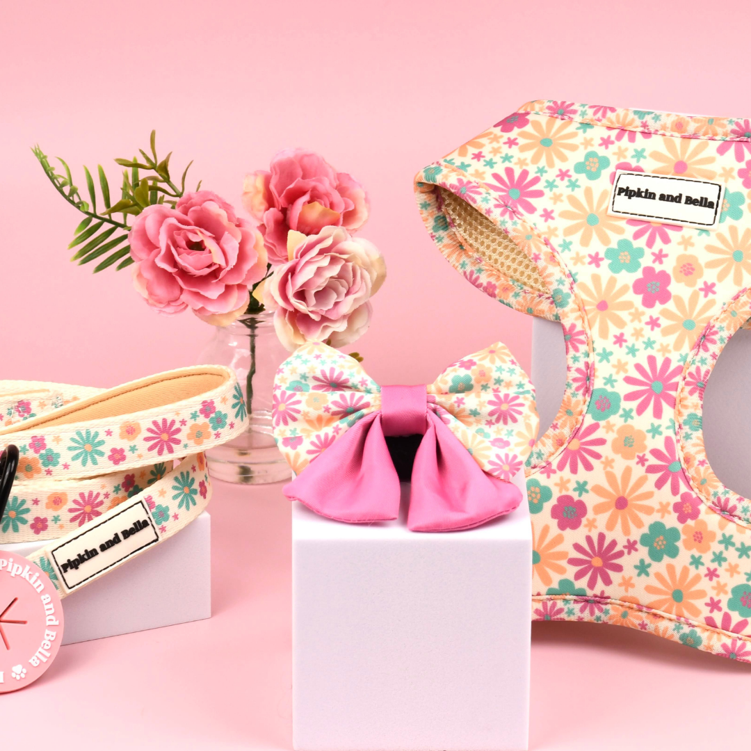 Adjustable Dog Harness - Blossom