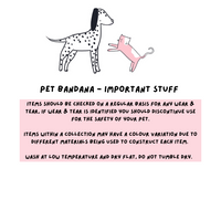 Pet Bandana - Paws Ahoy