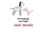 Pet Bandana - Farmyard Fairy Tale