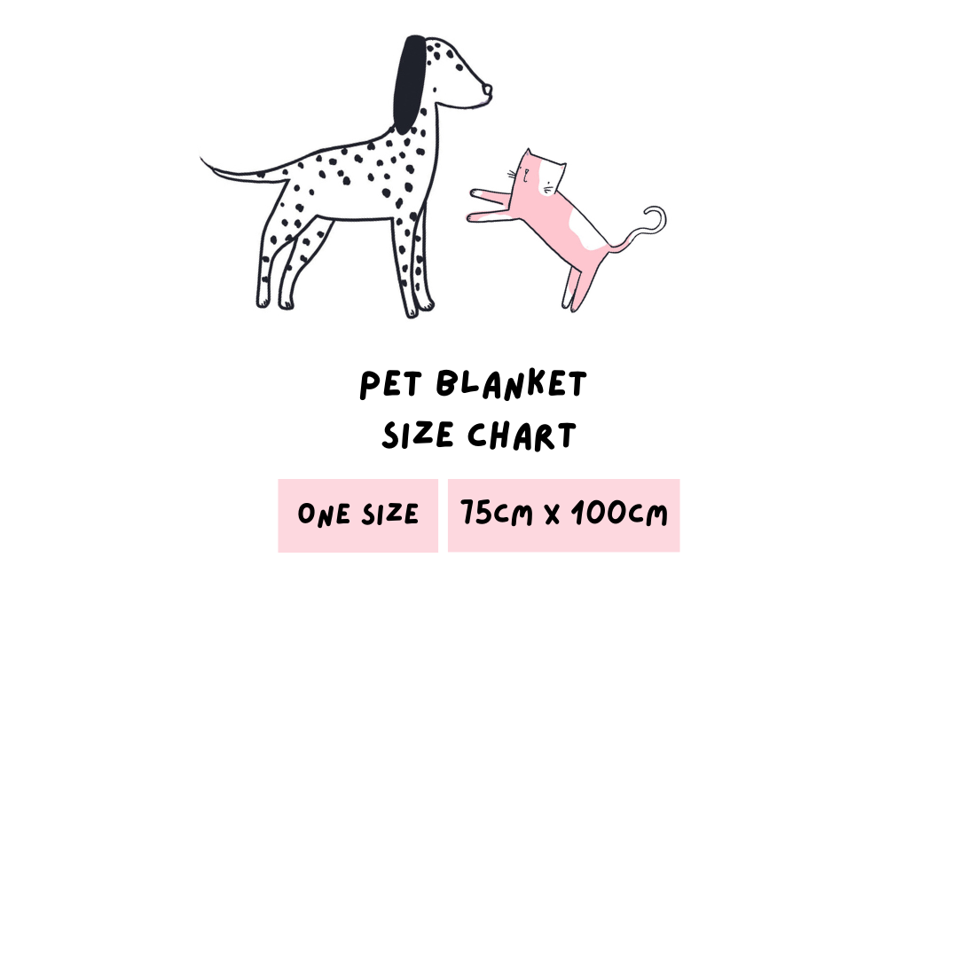 Pet Blanket - Tick Tock
