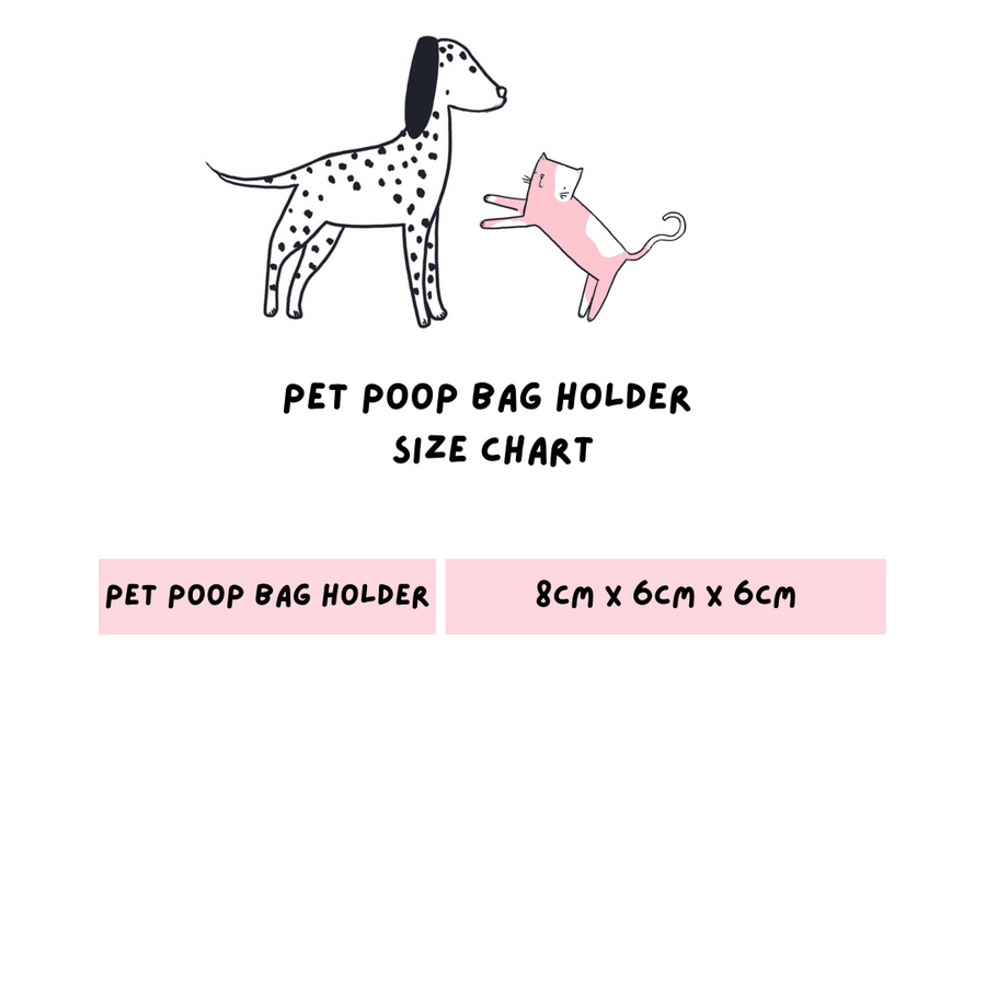 Pet Poop Bag Holder - Moonlight Walk