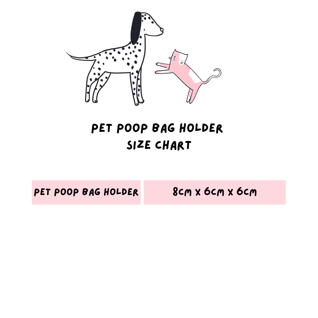 Pet Poop Bag Holder - Heart 2 Heart