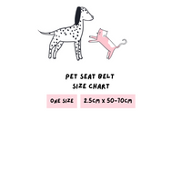 Pet Seat Belt - Jellie Bubba