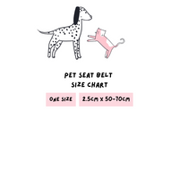 Pet Seat Belt - Paws Ahoy