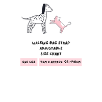Dog Walking Bag Strap - Aurora