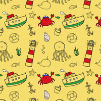 Fabric Lead - Paws Ahoy - Pipkin and Bella