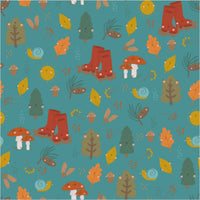 Fabric Lead - Wellie Walkies - Pipkin and Bella