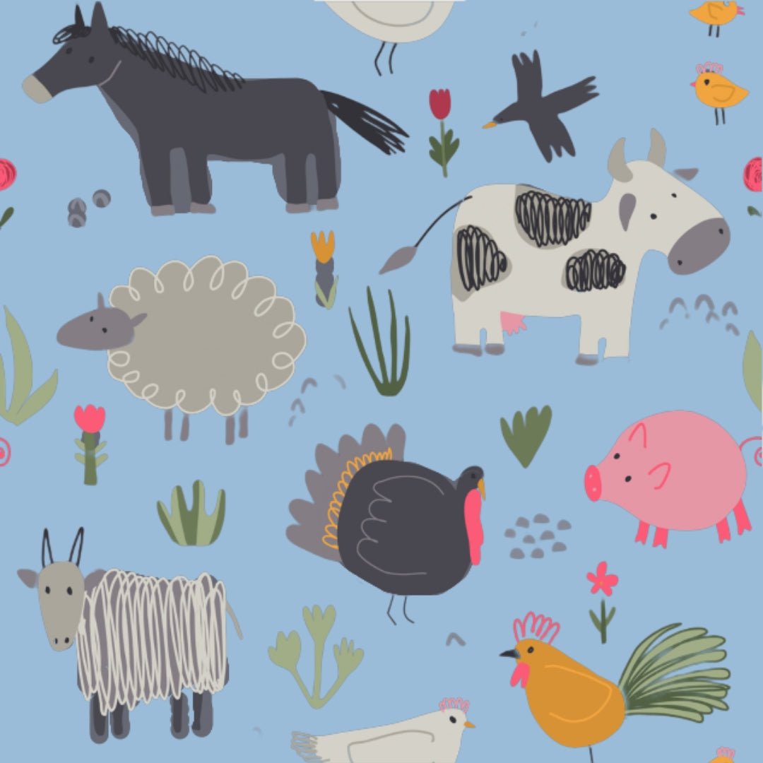 Fabric Lead - Farmyard Fairy Tale - Pipkin and Bella