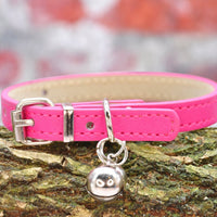 Vegan Cat Collar - Bright Pink - Pipkin and Bella