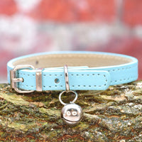 Vegan Cat Collar - Light Blue - Pipkin and Bella