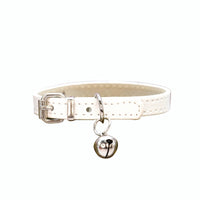 Vegan Cat Collar - White - Pipkin and Bella
