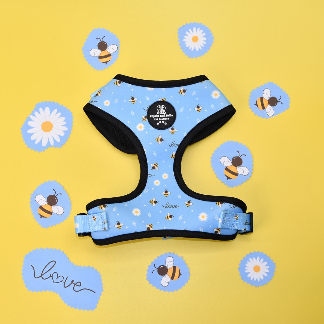 Adjustable Dog Harness - Bee Love