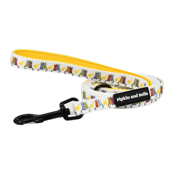 Fabric Cat Lead - Kitty Cool Cats