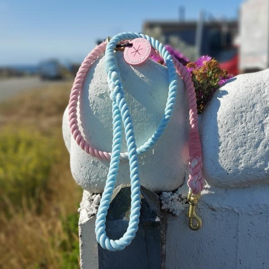 Ombre Rope Dog Lead - Sweet Dreams