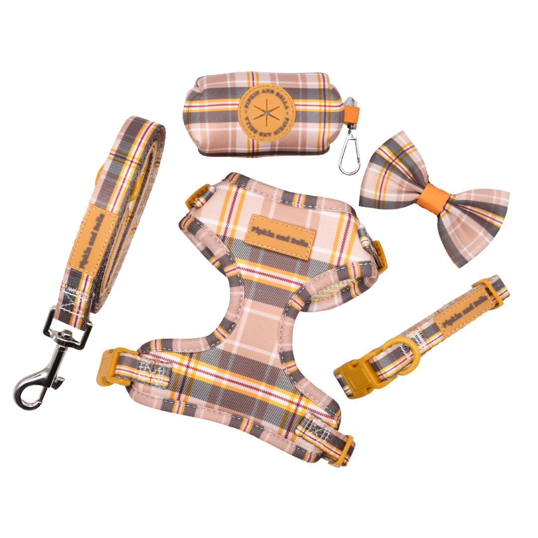 Fabric Cat Lead - Chestnut Lane