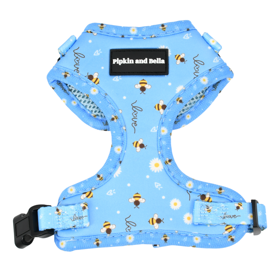 Adjustable Cat Harness - Bee Love