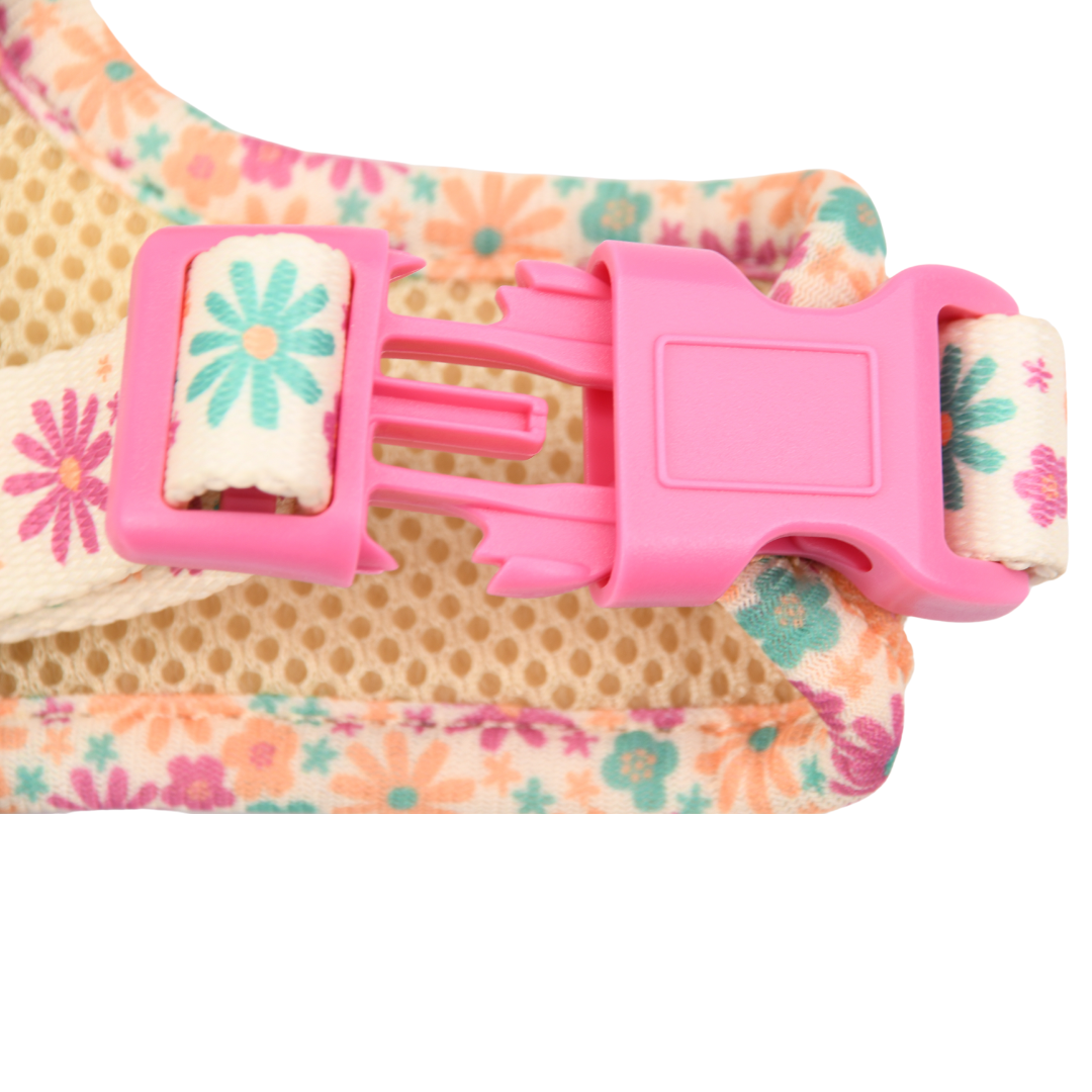 Pipkin and Bella Adjustable Cat Harness - Blossom