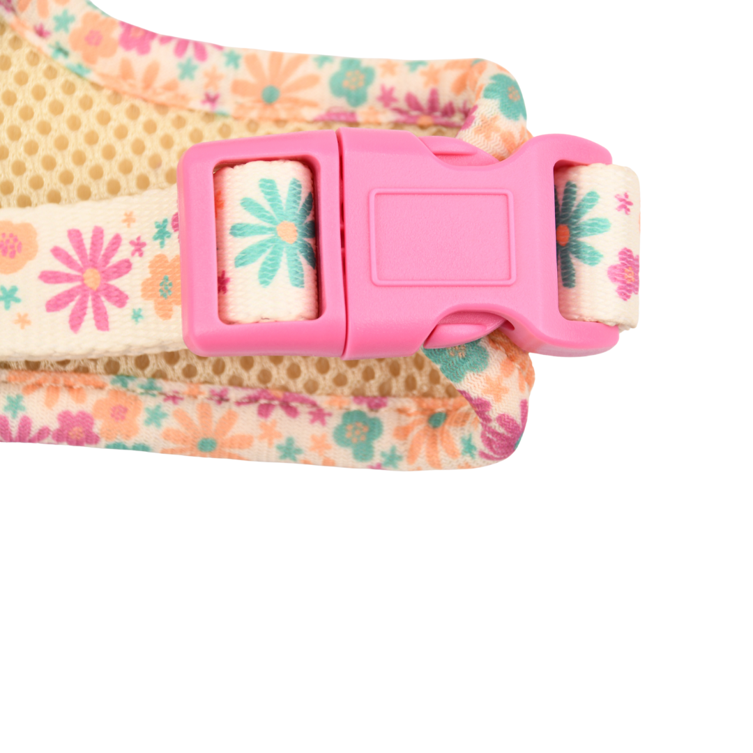 Pipkin and Bella Adjustable Cat Harness - Blossom