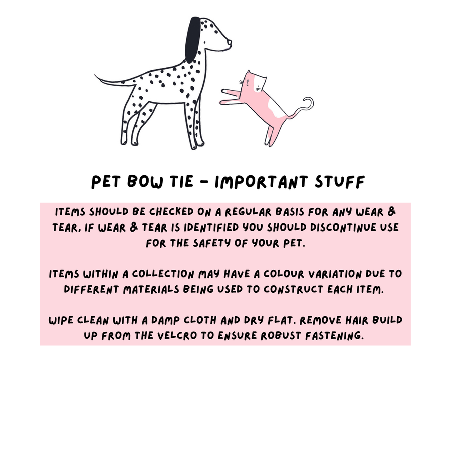 Pet Bow Tie - Chestnut Lane