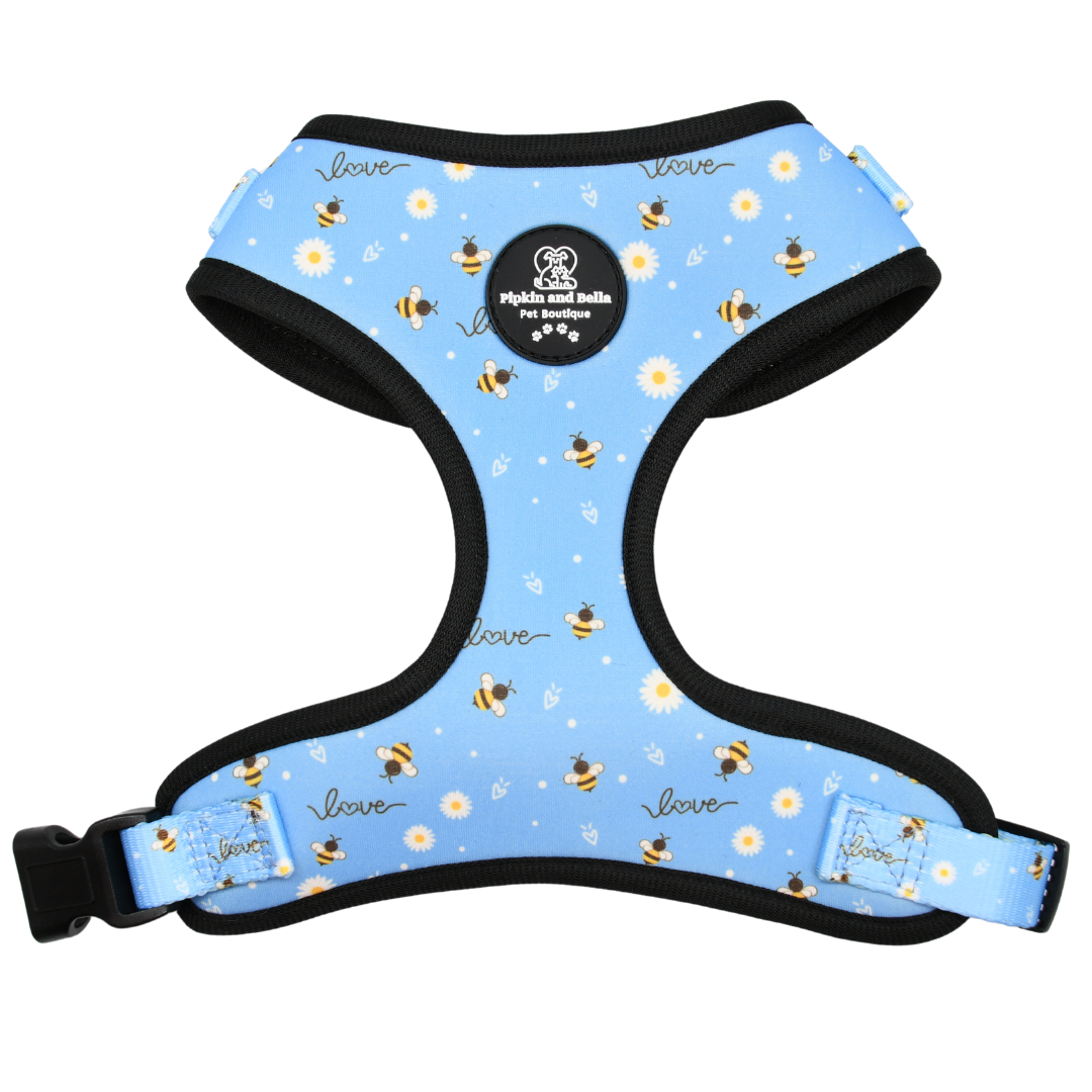 Adjustable Dog Harness - Bee Love