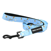 Fabric Dog Lead - Bee Love