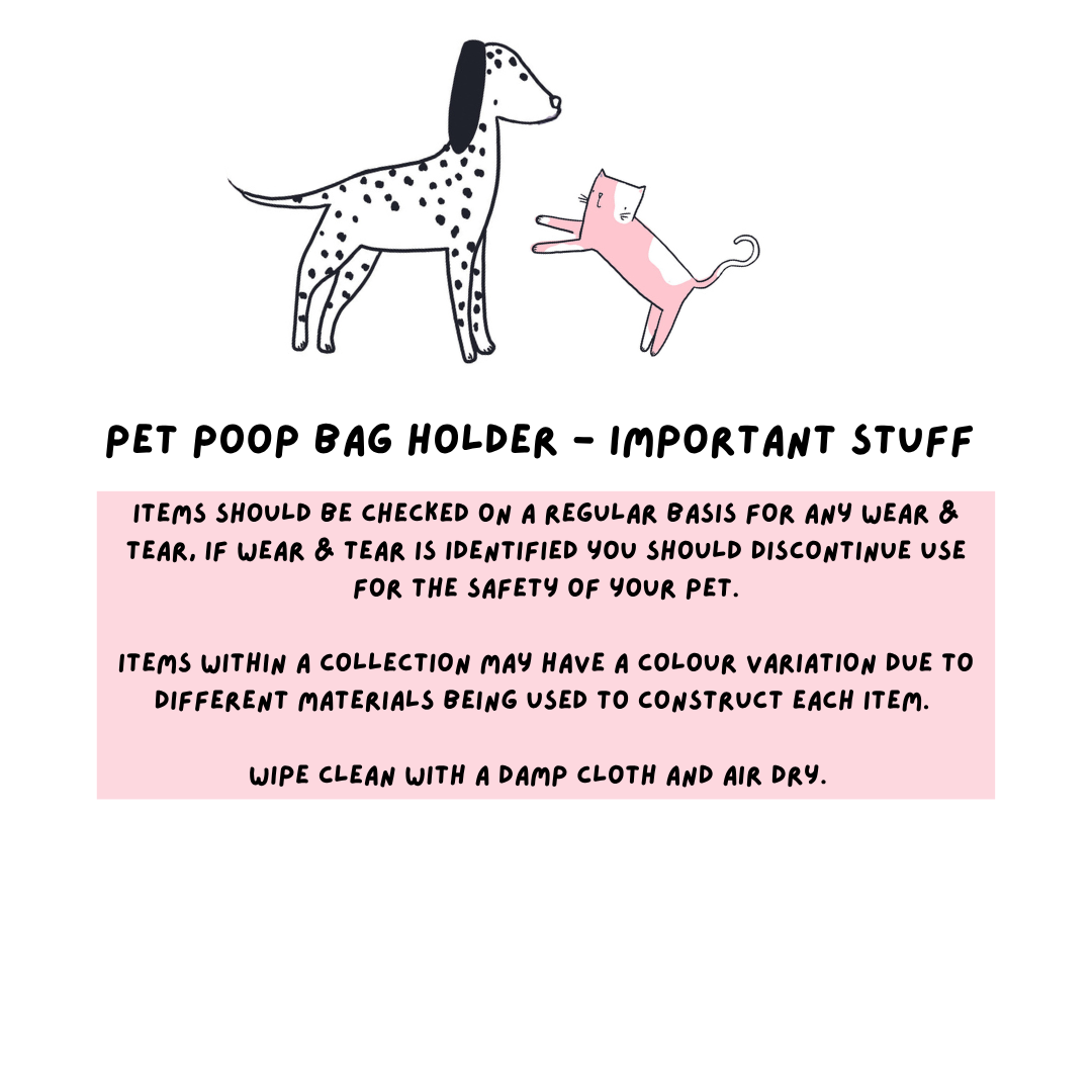 Pet Poop Bag Holder - Chestnut Lane