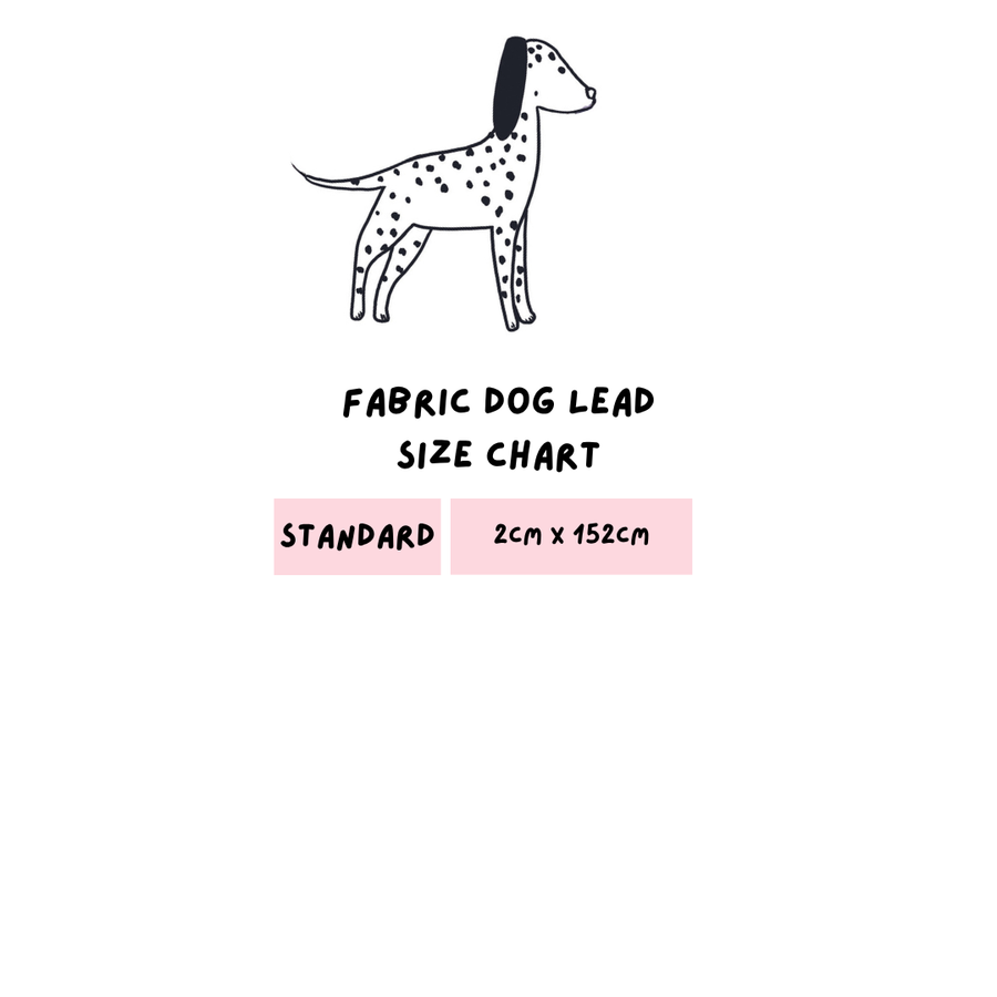 Fabric Dog Lead - Chestnut Lane