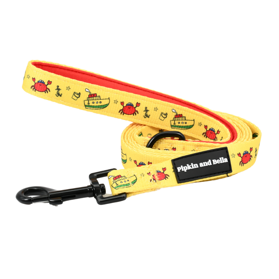 Fabric Dog Lead - Paws Ahoy