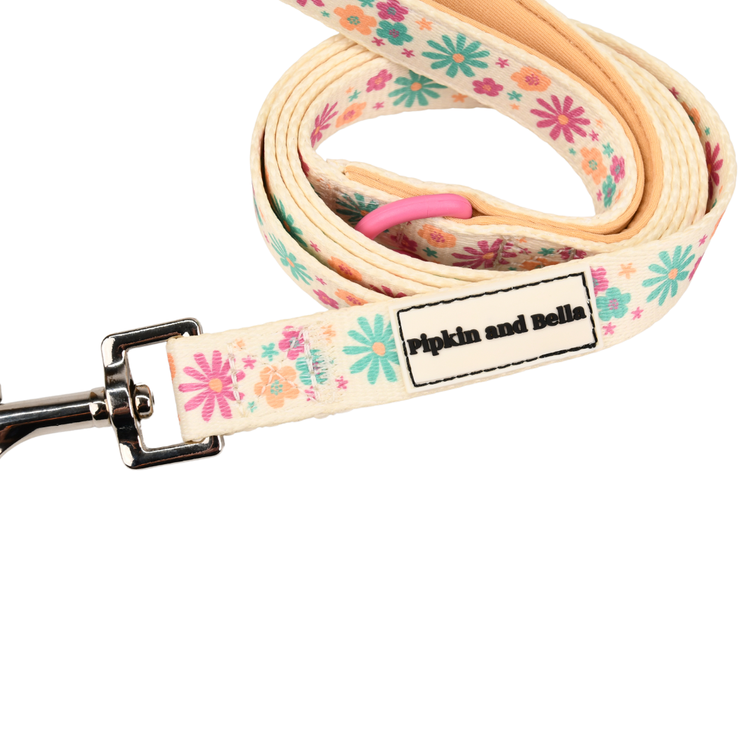 Fabric Dog Lead - Blossom