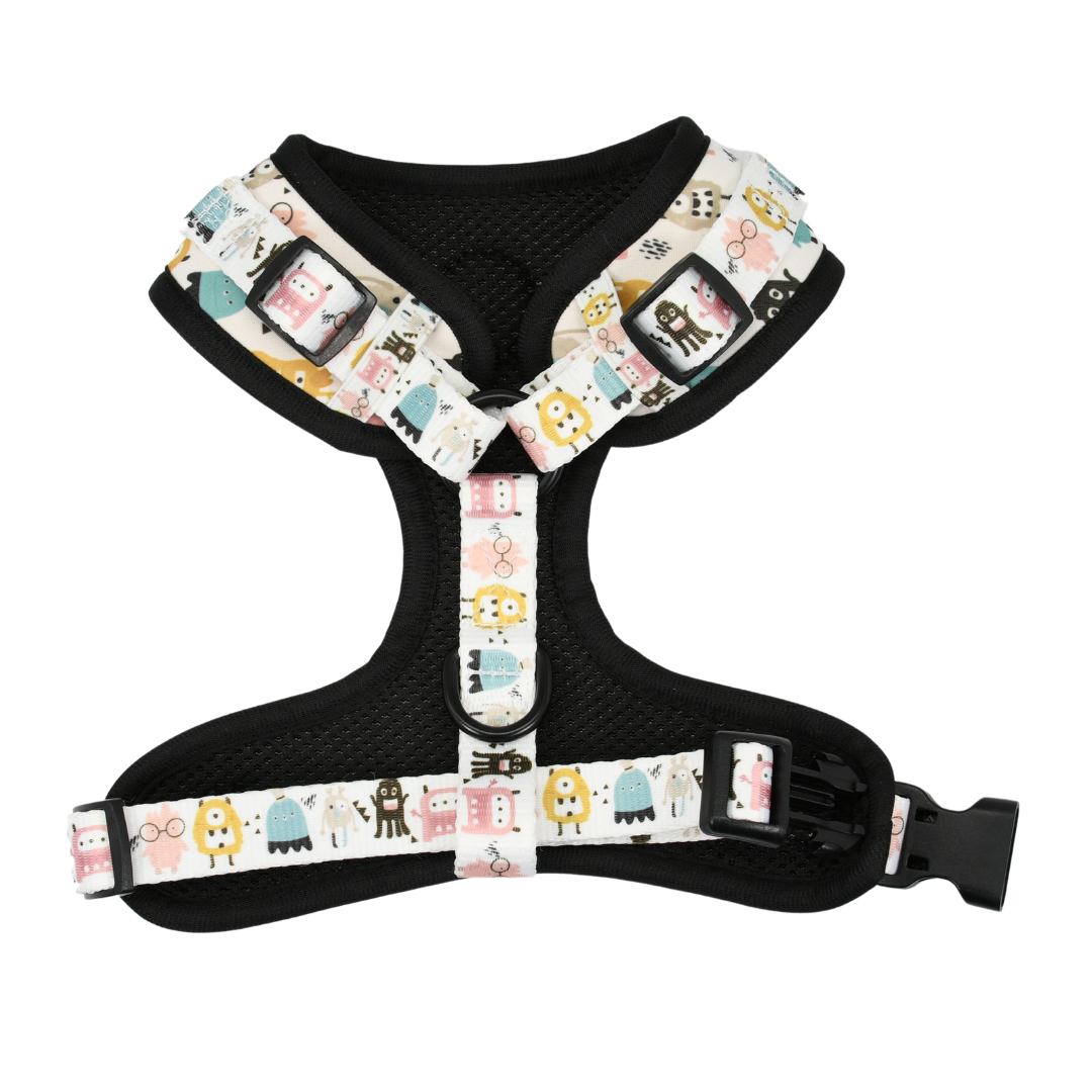 Adjustable Dog Harness - Monster Mash