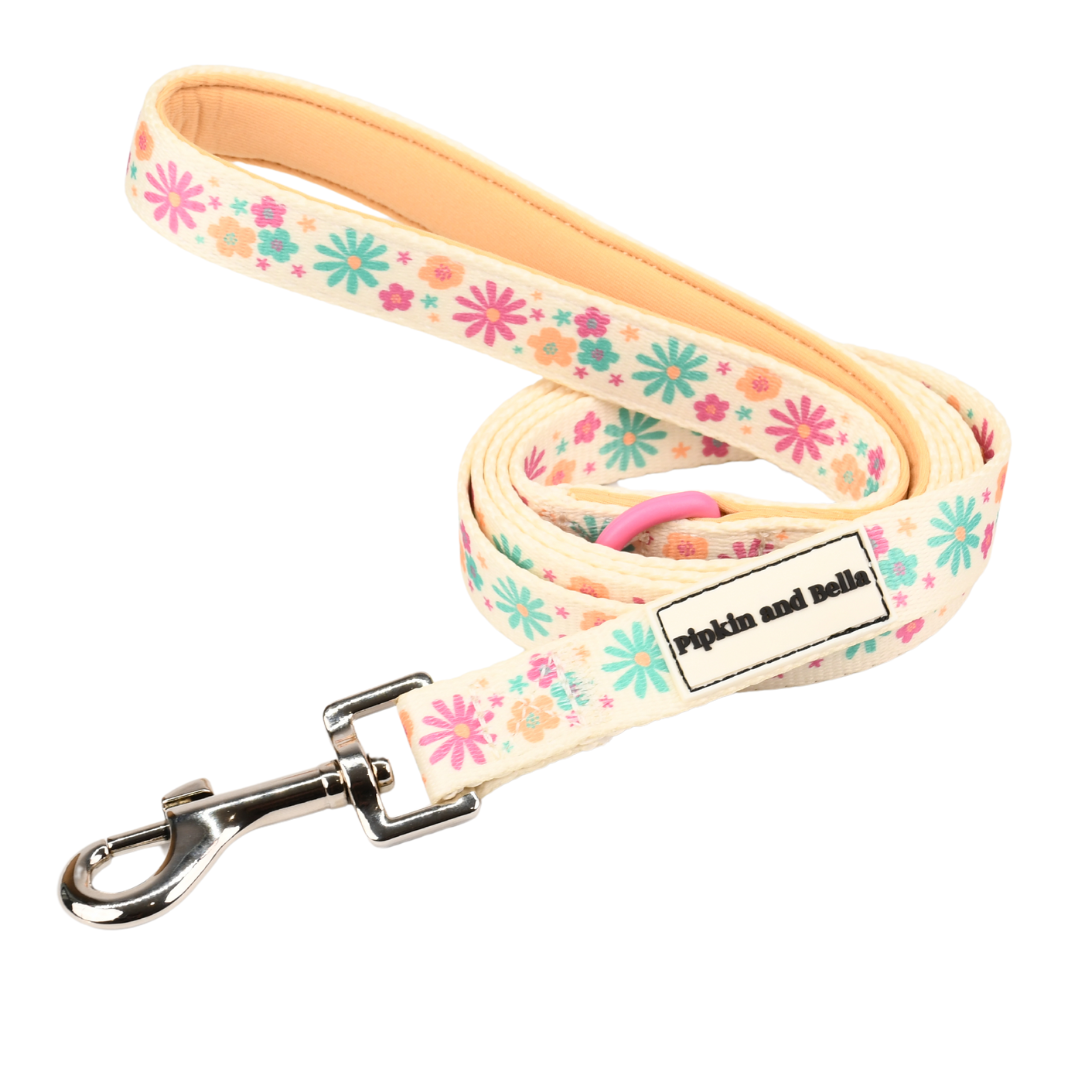 Fabric Dog Lead - Blossom