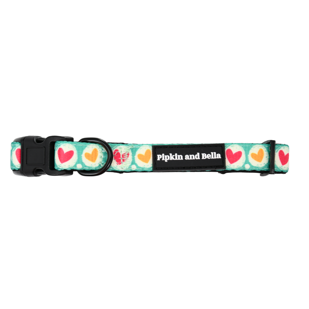 Adjustable Cat Collar - Heart 2 Heart