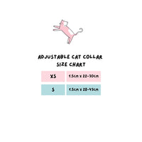Adjustable Cat Collar - Blossom