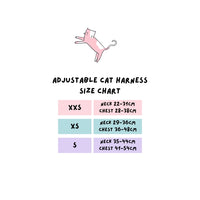 Adjustable Cat Harness - Tick Tock